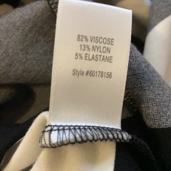 WITCHERY black, white & grey stretch pencil skirt - Picture 7 of 7